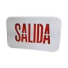 Señalamiento Salida Rojo