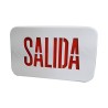 Señalamiento Salida Rojo